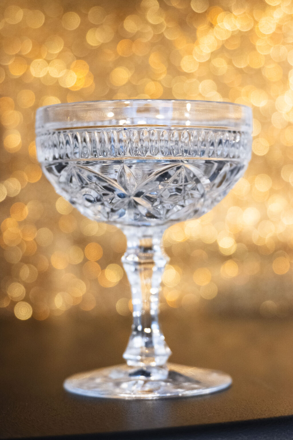 Verres à champagne en cristal