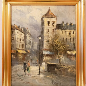 Tableau vue de Montmartre